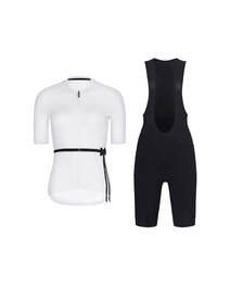 RIVANELLE maillot corto y pantalón corto - LOVELY - negro/blanco